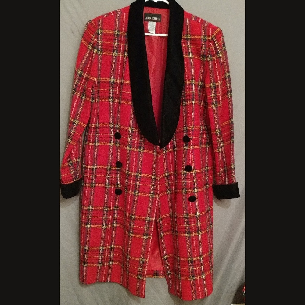 Awesome long vintage jacket or dress